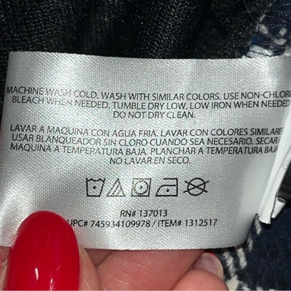 ORVIS Blue PLAID HEAVY Shirt JACKET WORK WEAR Pockets Flannel Shacket BUTTON LG - Picture 4 of 13